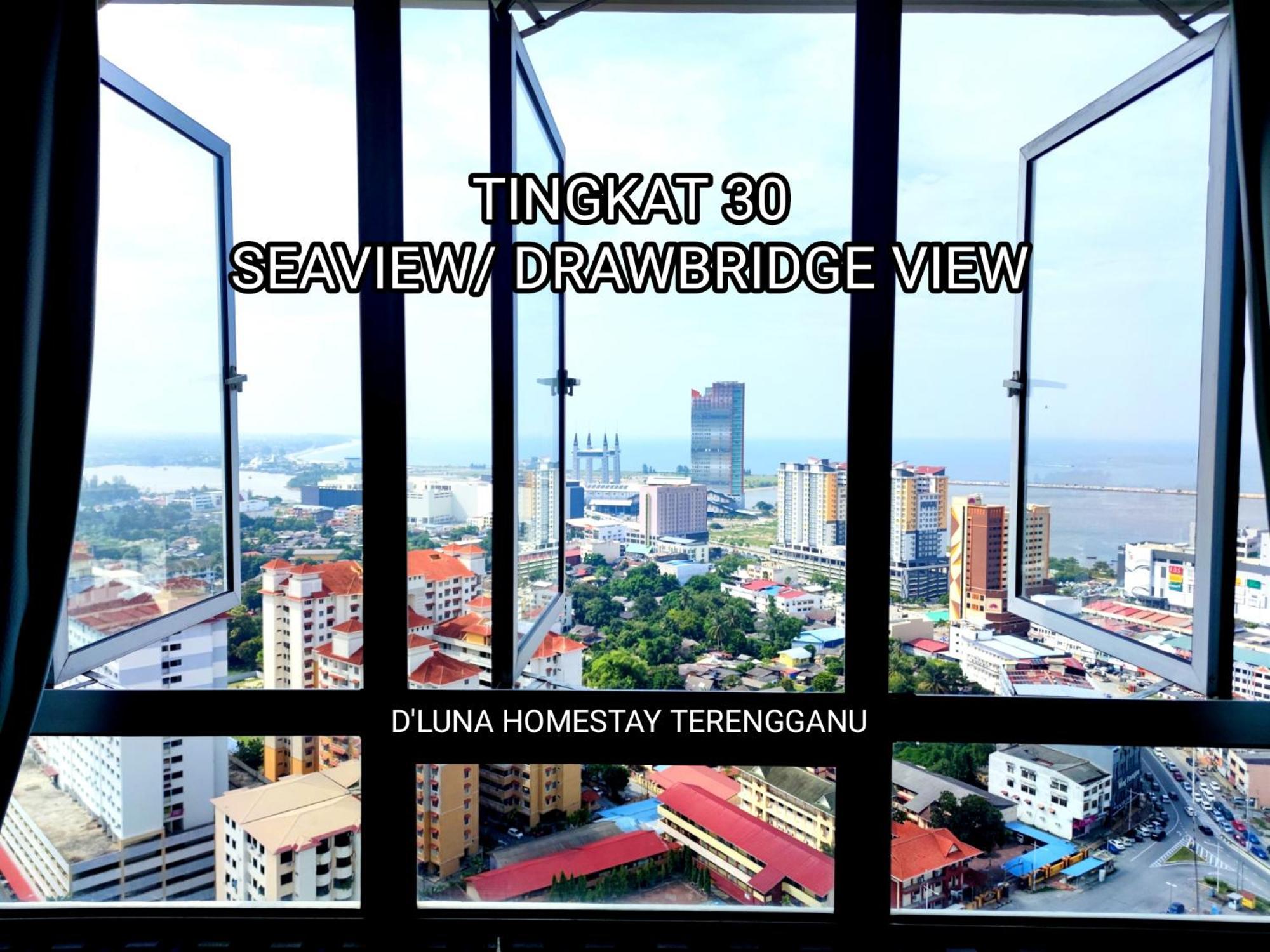 D'Luna Homestay Terengganu Sea View / Drawbrige View / Near Hsnz, Ktcc, Drawbrige Kuala Terengganu Exterior photo